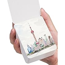 Amazon.co.jp: LIGHTWISH ミニ水彩スケッチブック スクエア 約6.5x8